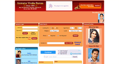 Desktop Screenshot of aiswaryamatrimonials.com